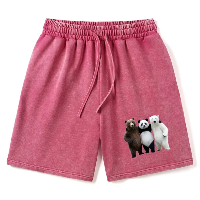 Kyoto Lion Three Bears Shorts