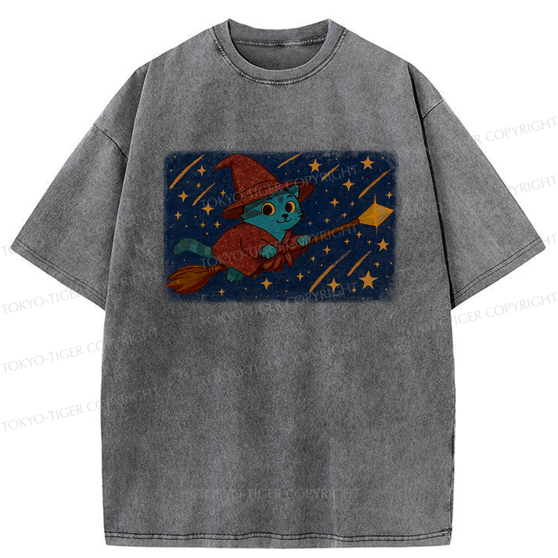 Japanese cat t-shirt for daily wear