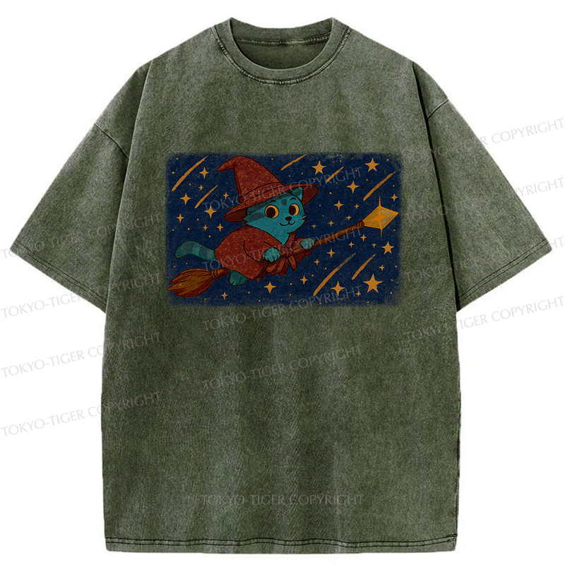 Japanese cat t-shirt for daily wear