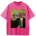 best seller unisex cotton cat t-shirt for daily wear