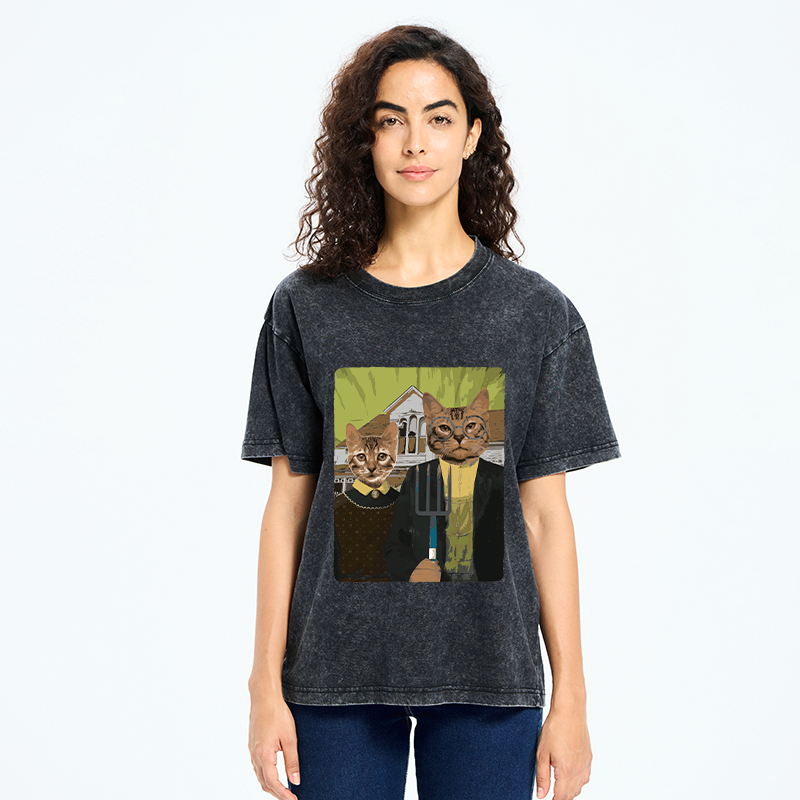 best seller unisex cotton cat t-shirt for daily wear