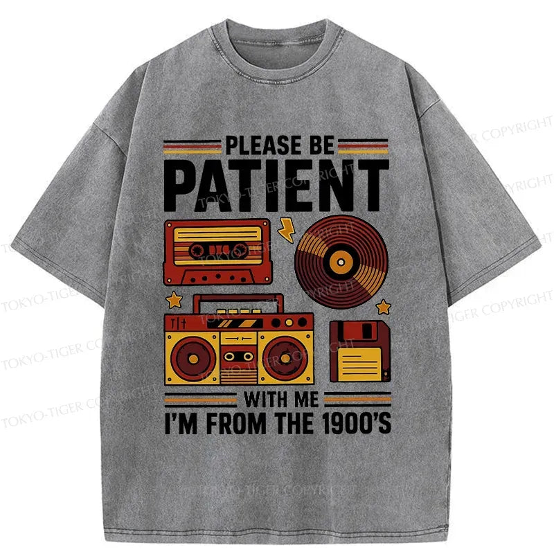 Kyoto-Lion 90s Retro Stuff Washed T-Shirt