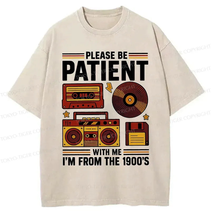 kyoto lion 90s retro washed t-shirt