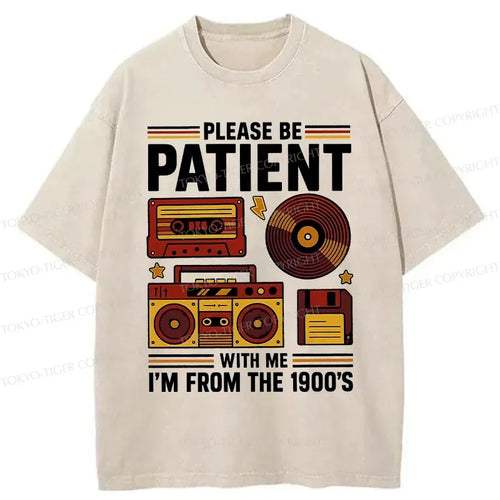 kyoto lion 90s retro washed t-shirt