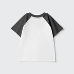 Kyoto-Lion Funny Cute Black Cat And Coffee Meme Kids Raglan T-shirt