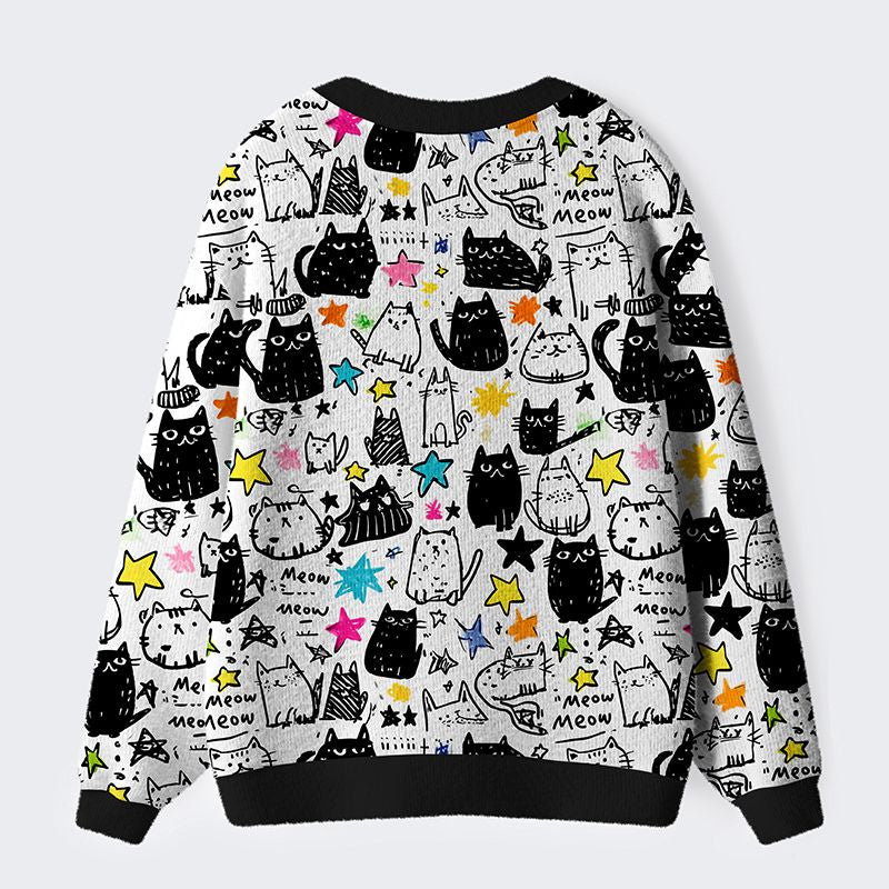 Super Soft Japanese Cat Cardigan for Everyday Wear