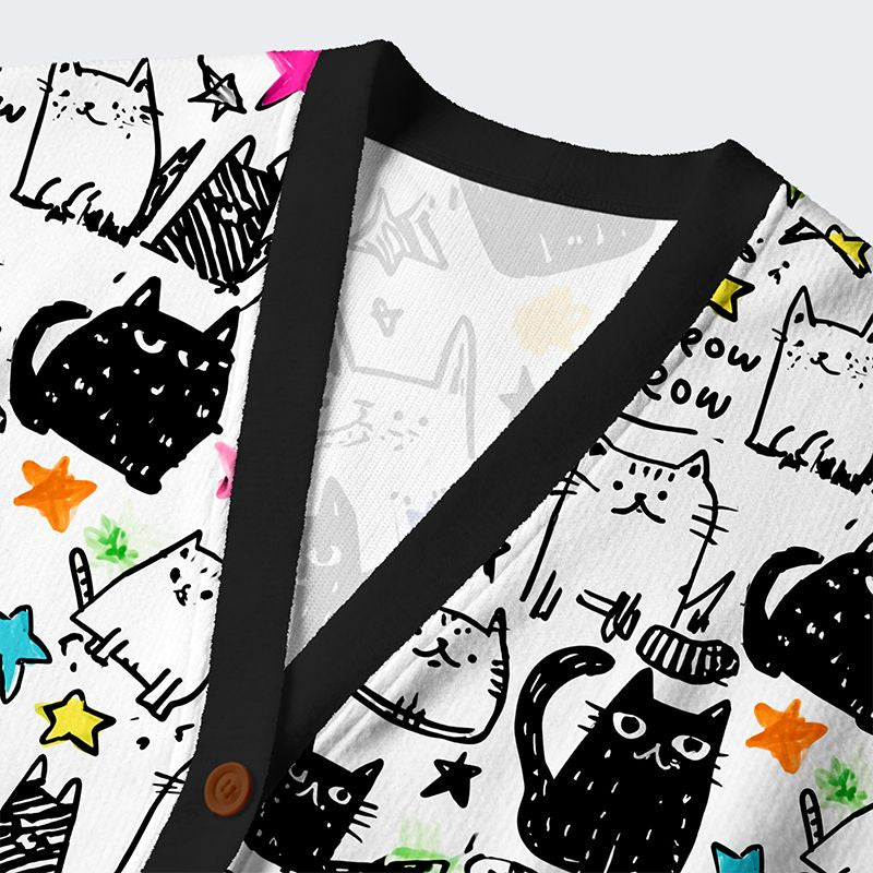 Cosmic Cat Ugly Sweater On Sale for Her