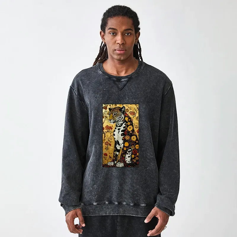 vintage ukiyo-e sweatshirt for streetwear
