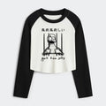 Silly Goose Japanese Style Crop Top