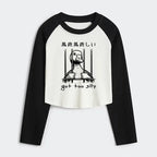 Silly Goose Japanese Style Crop Top