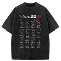 washed vintage unisex t-shirt for streetwear