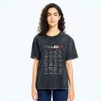 Kyoto-Lion The 2025 Racing Map Washed T-Shirt