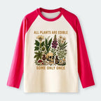 Kyoto Lion Edible Plants Joke Long Sleeve T-shirt