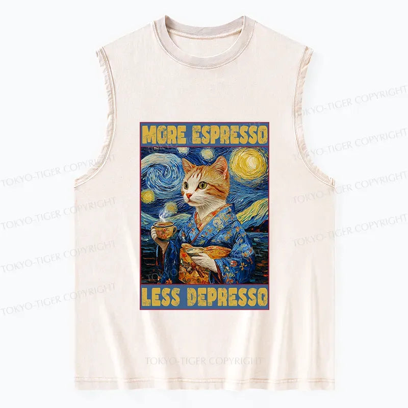 Japanese Vintage Streetwear Tank Top for Men