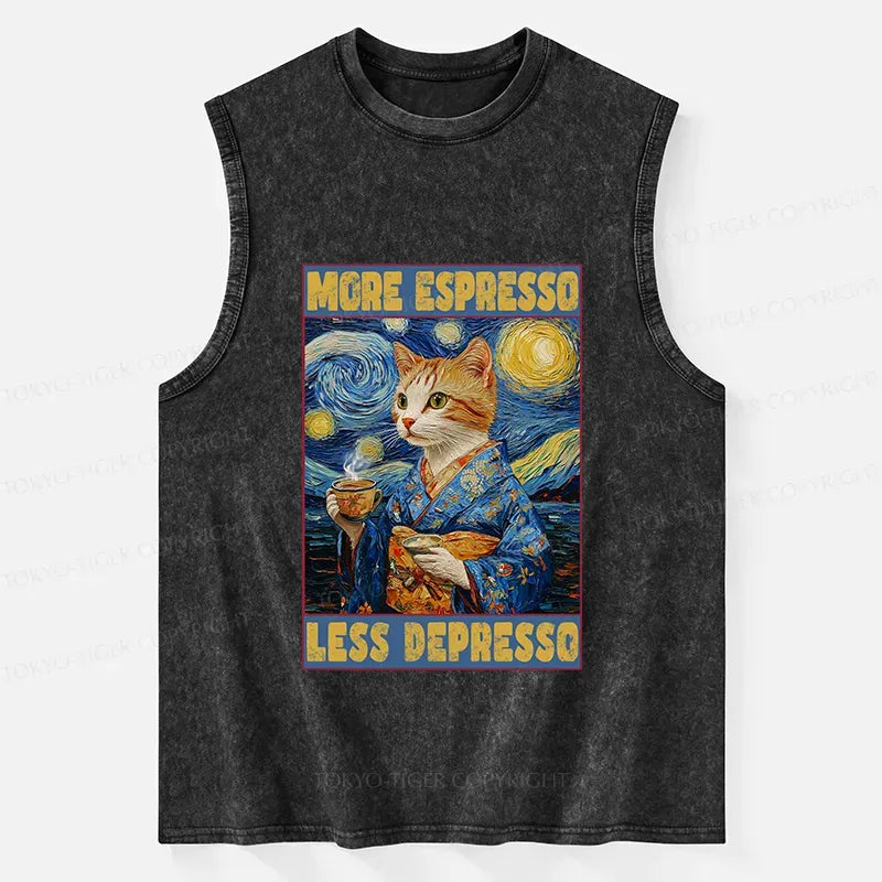 Comfortable Washed Cotton Tank for Summer