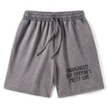 Funny Washed Shorts for Daily Wear