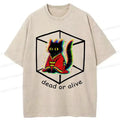 Kyoto-Lion Dead Or Alive Washed T-Shirt