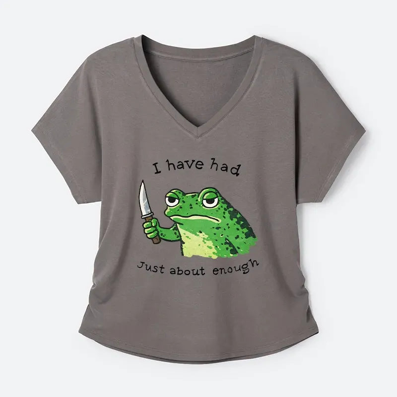 Impatient Frog Modal T-Shirt for Daily Wear