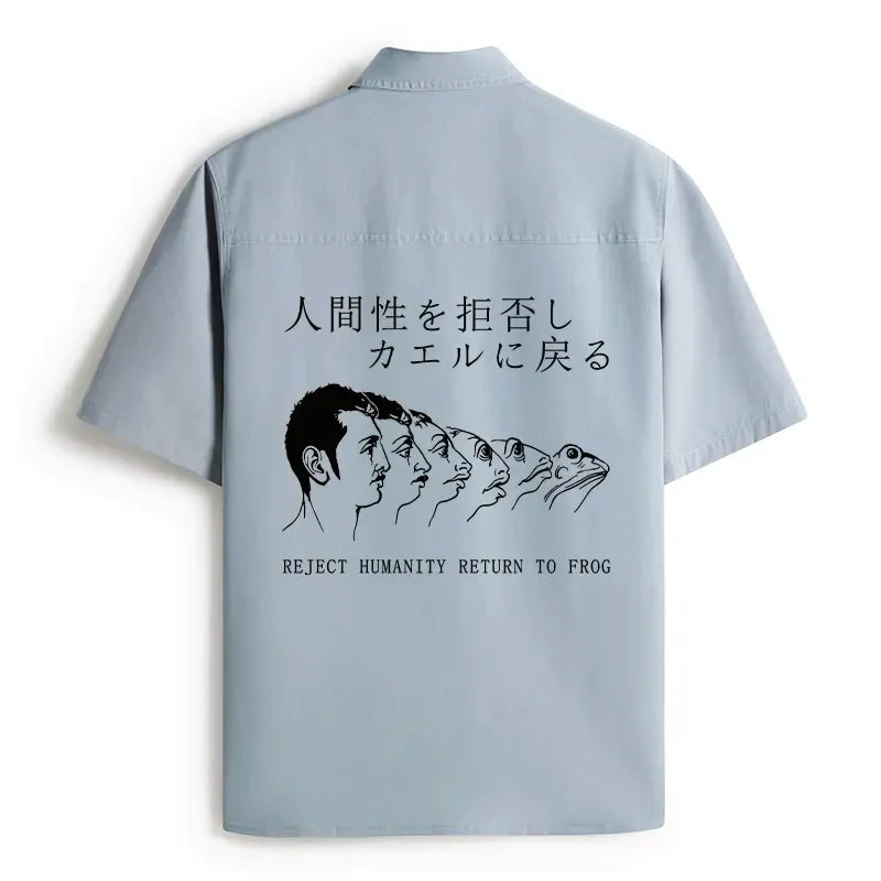 Japanese Work Shirt for Daily Wear