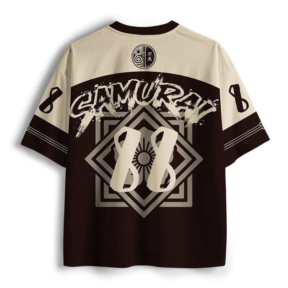 Kyoto-Lion Rabbit Japanese Samurai Mesh Jersey