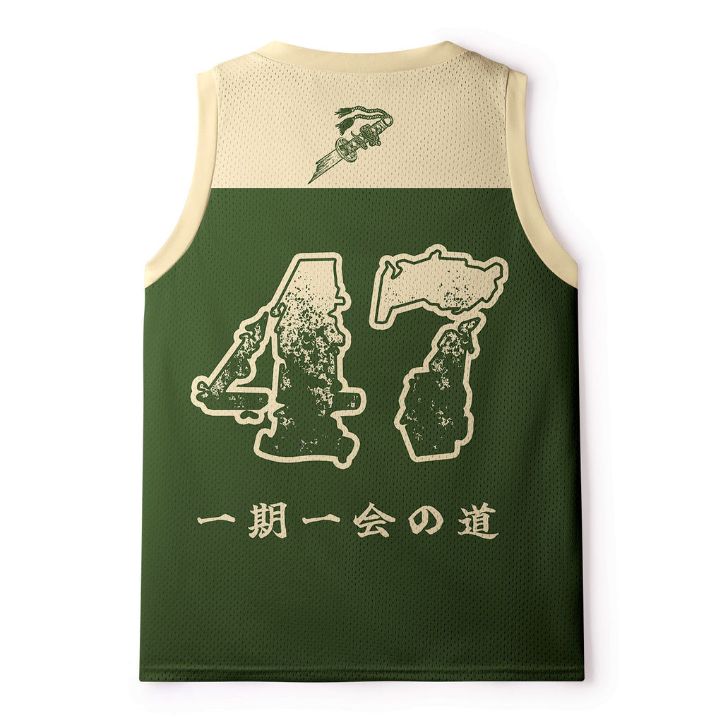 Kyoto-Lion Funny Retro Raccoon Samurai Mesh Tank Top