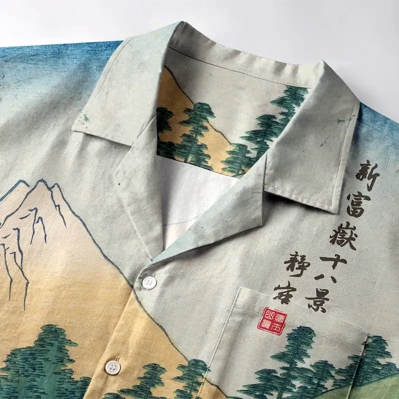 Japanese Aloha Shirt for Vacation