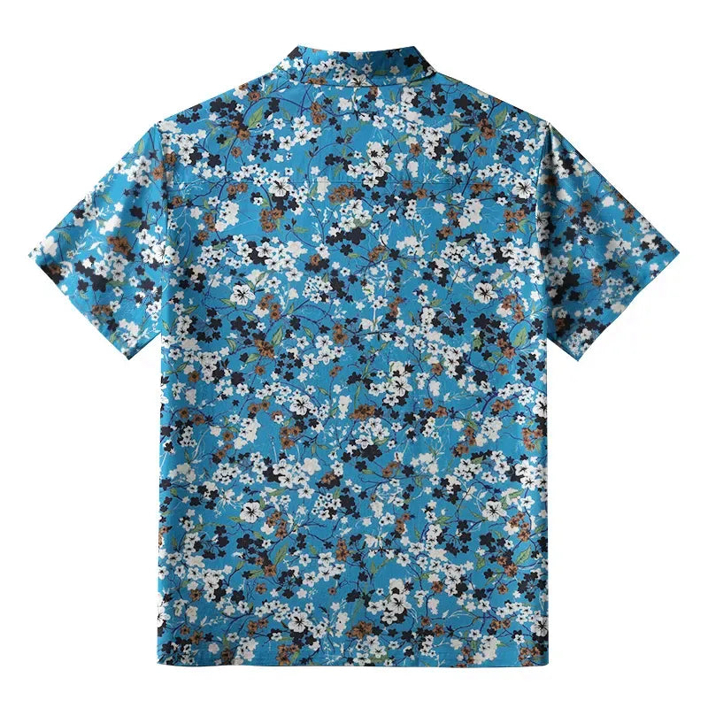 Japanese Aloha Shirt for Summer Vacation