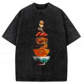 Japanese Washed T-Shirt for Daily Wear