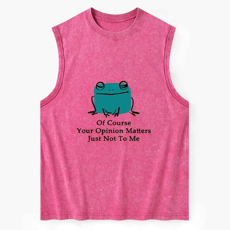 Unbothered Frog Tank for Streetwear