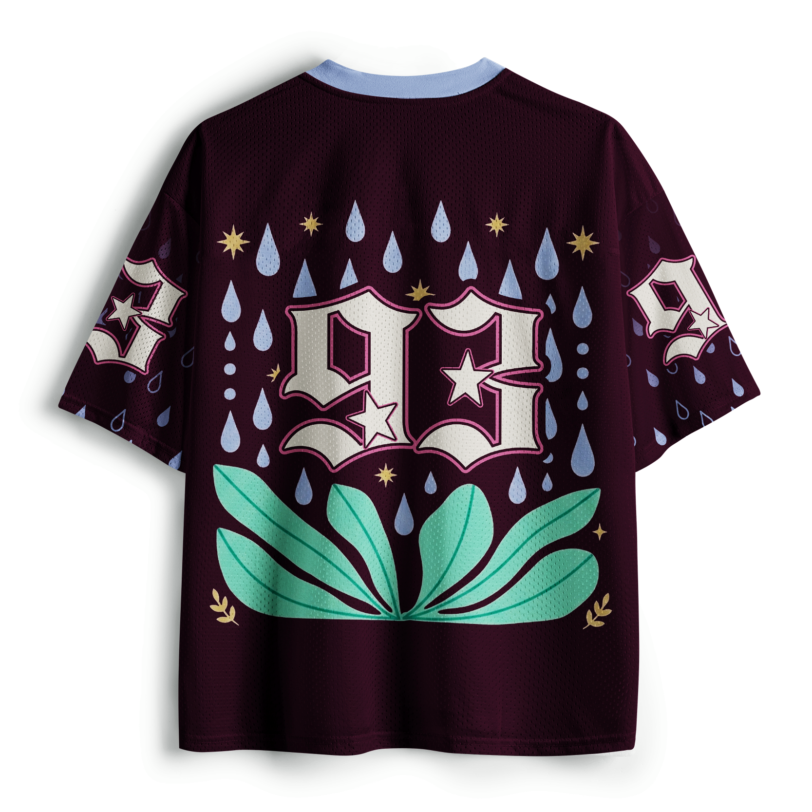 Bloom Through Adversity Mesh Jersey for Summer