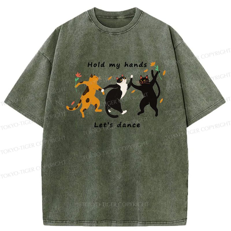 vintage dancing cats tee gift idea
