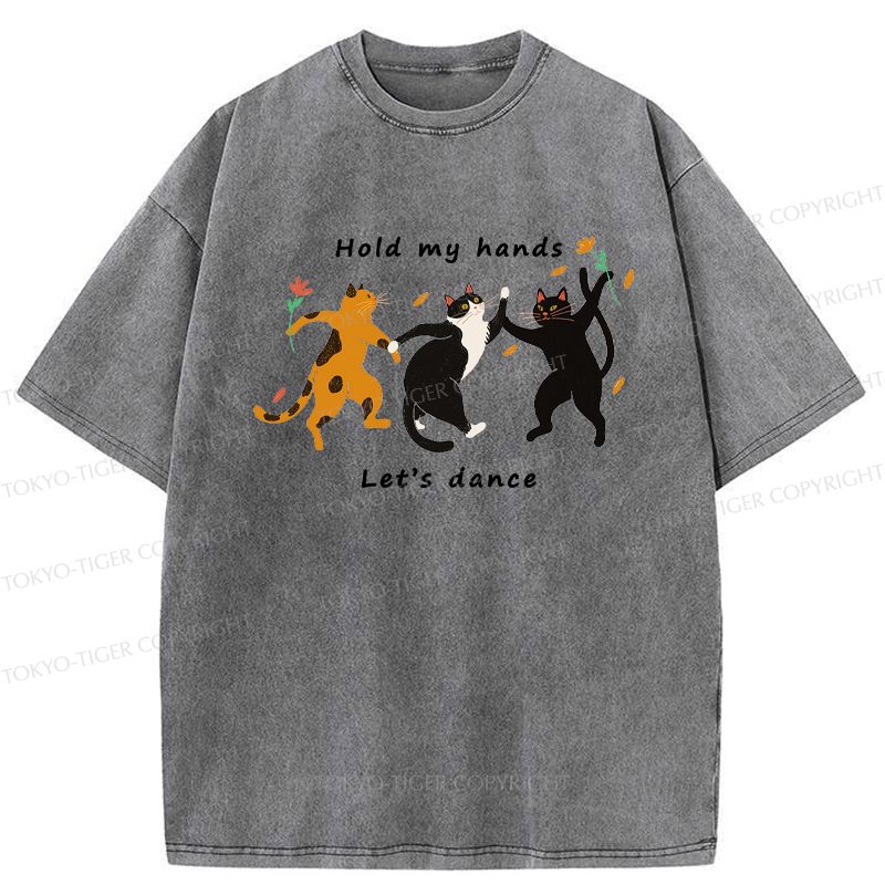 vintage dancing cats tee gift idea