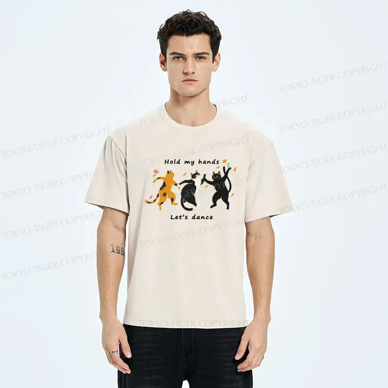 vintage dancing cats tee gift idea