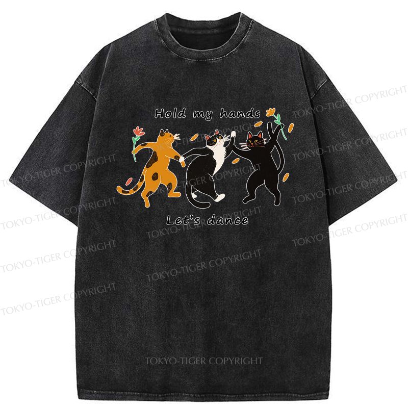 vintage dancing cats tee gift idea