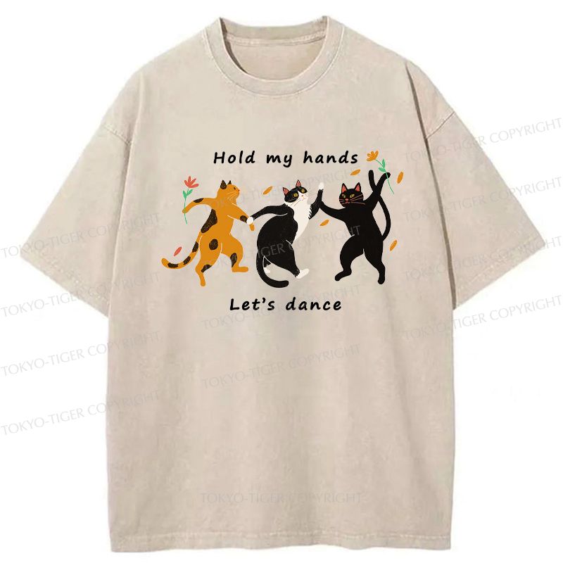 vintage dancing cats tee gift idea