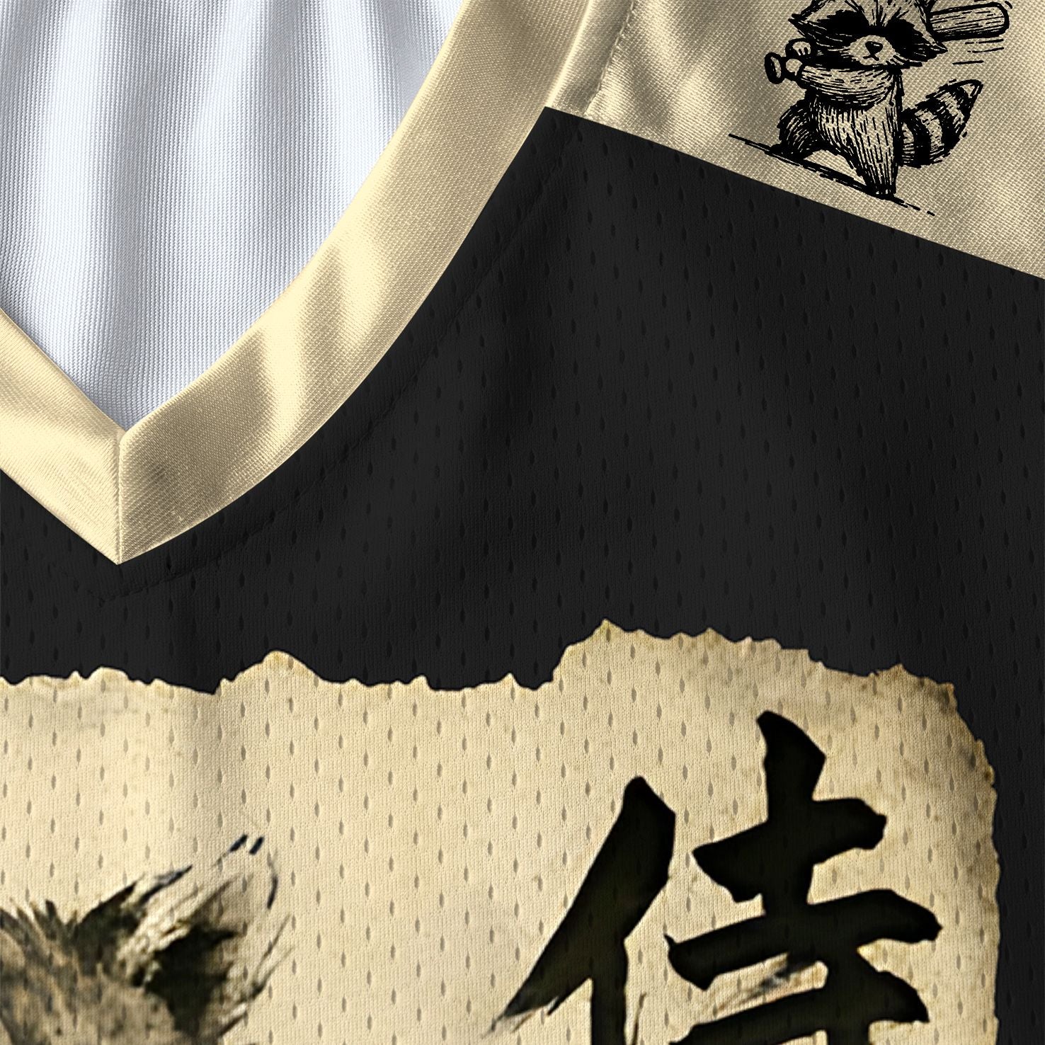 Japanese Raccoon Samurai Streetwear Jersey