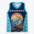 Kyoto-Lion Unisex Tank Top for Daily Wear