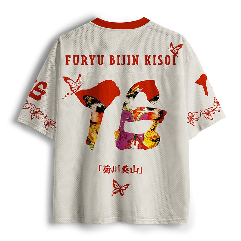Kyoto-Lion Furyu Bijin Butterfly Mesh Jersey
