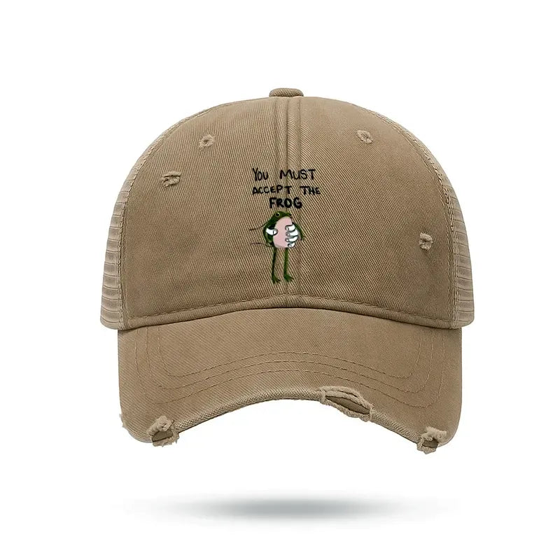 Japanese Washed Trucker Cap for Daily Wear