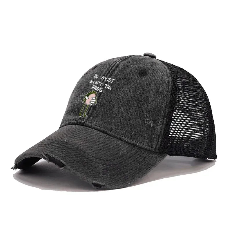Japanese Washed Trucker Cap for Daily Wear
