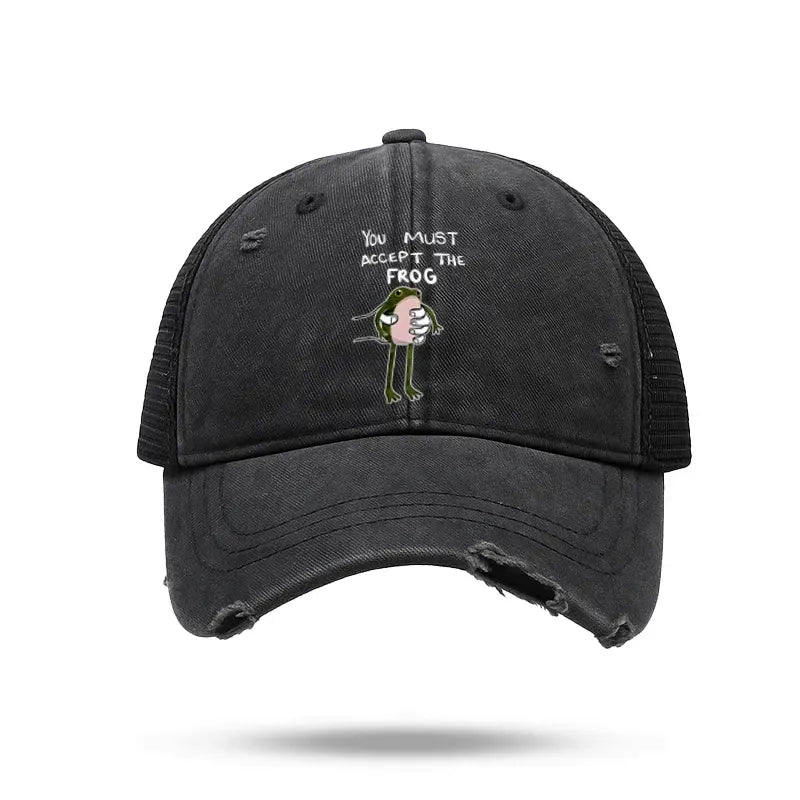 Japanese Washed Trucker Cap for Daily Wear