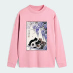 Japanese cat long sleeve tee