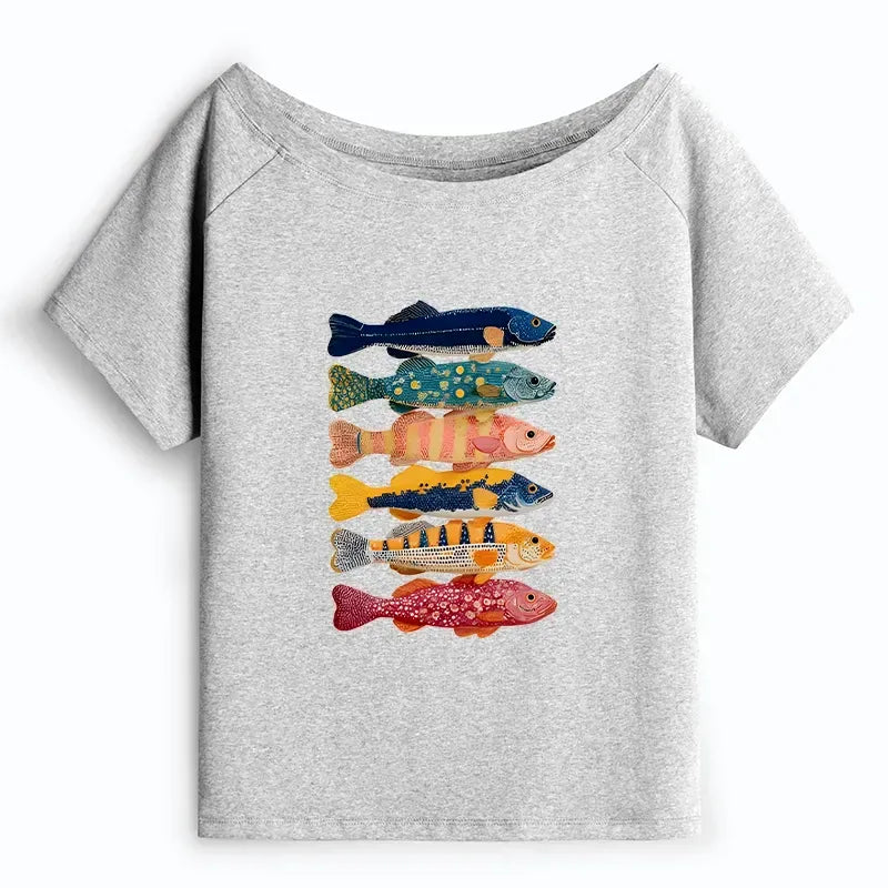 Kyoto Lion Japanese Art Tee for Women