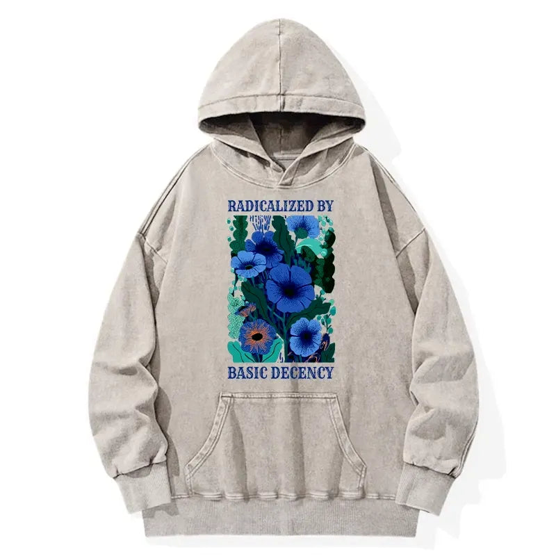 Japanese Vintage Washed Hoodie Unisex