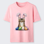 Soft Cotton Cat T-Shirt for Summer