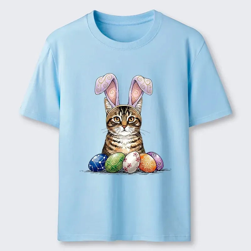 Soft Cotton Cat T-Shirt for Summer