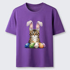 Japanese Retro Cat T-Shirt for Street Style