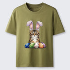 Japanese Retro Cat T-Shirt for Street Style