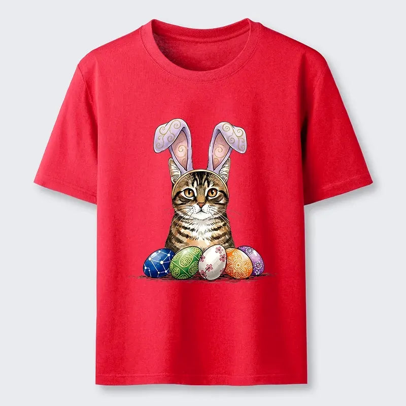 Kyoto-Lion Easter Cat Classic T-Shirt