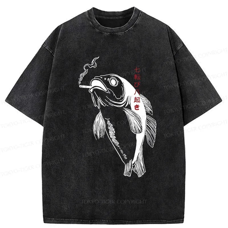 Kyoto lion ukiyo-e streetwear daily wear